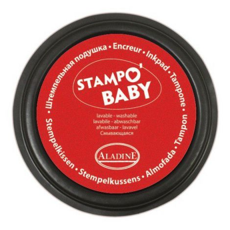 Tusz do stempli Stampo 7,5cm Czerwony
